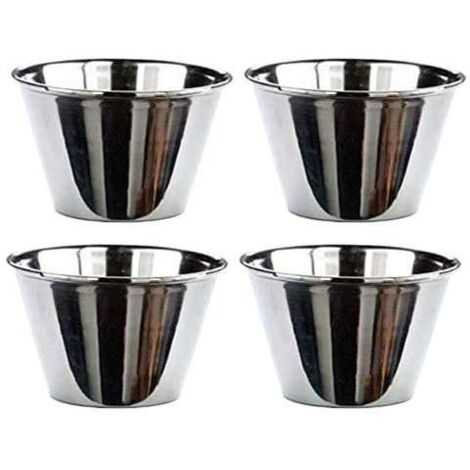 Stampo Budino Inox Pz 4 Delicia Tescoma