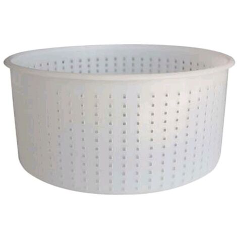 GENÉRICA Stampo Caseario Formaggio Gr 2200 Mm 180 H.Mm 152 - 4 Pz