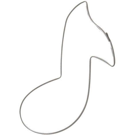 STAMPO IN ACCIAIO PER BISCOTTI PER IMPASTO DI ZENZERO, 7 CM