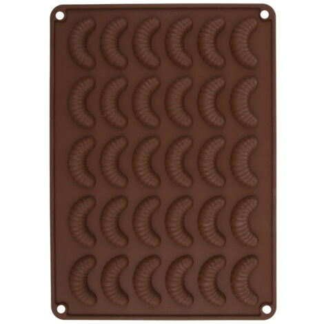 Stampo in silicone per cuocere biscotti, biscotti, croissant e panini