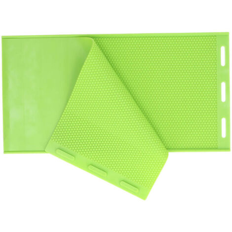 Stampo in silicone per fogli di cera d'api Eosnow in 2 pezzi da 5,4 mm, stampo per pressa per fogli di cera d'api, attrezzatura per apicoltura