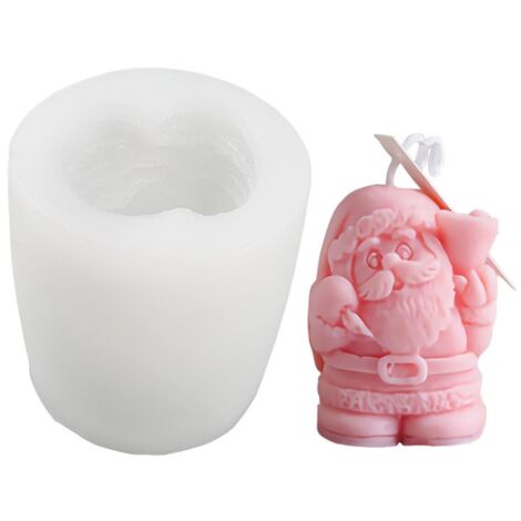 Stampo per candele 3D per albero di Natale, stampi in silicone per realizzare candele, stampi per sapone, DIY-RAPANDA