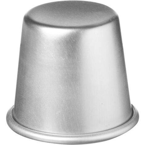 Stampo per cupcake con bordo in alluminio, diametro 7 cm, altezza 6,8 cm - Hendi 689608