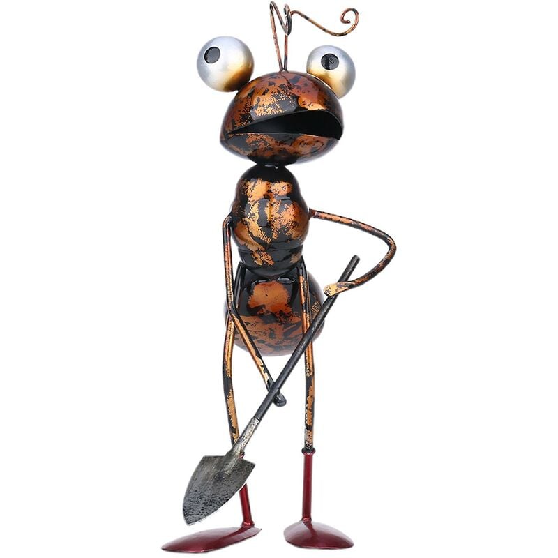 Image of Stampo per esposizione di formiche Decorativo Interessante squisita statua da giardino di formiche in ferro battuto per balcone