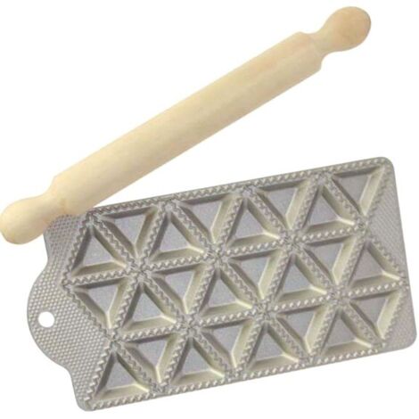 Stampo Ravioli Triangolare 24 con Rullo Ottinetti