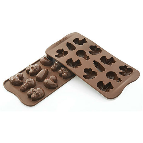 Stampo in silicone 3D per 12 cioccolatini My Love