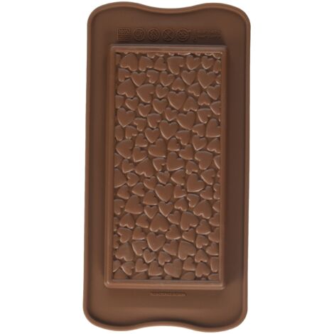 Stampo silicone Love Choco Bar Silikomart tavoletta SCG38