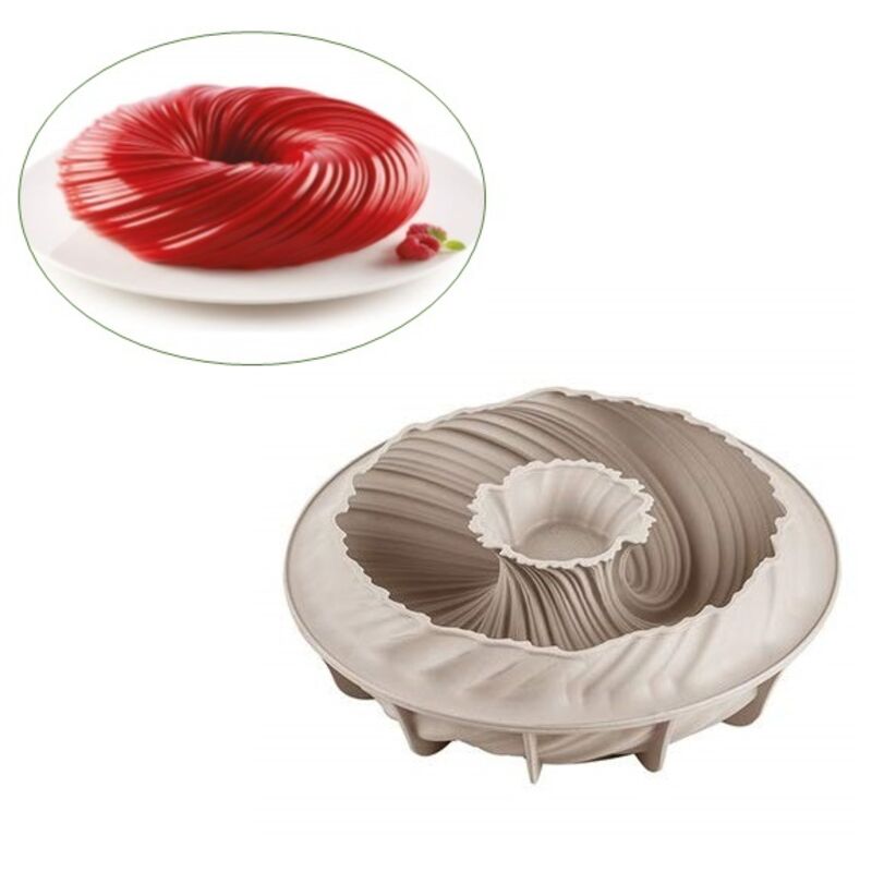 Moule Intreccio 21 cm - Silikomart - Beige - Silicone