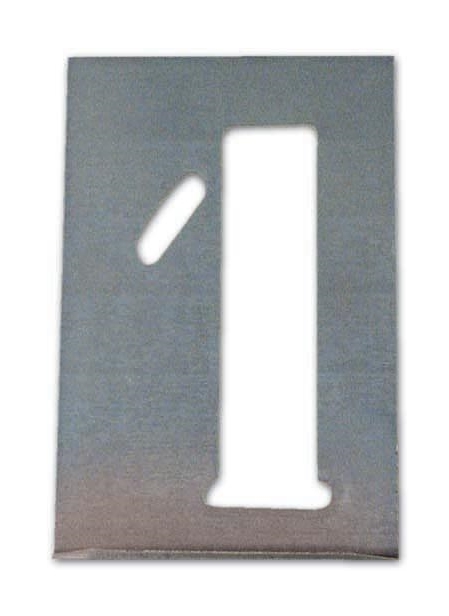 Image of Stampo Traforato a Numeri in serie (dallo 0 al 9) misura 50 mm set. 10 pz