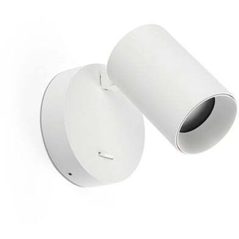 STAN Aplique de pared blanco con interruptor 43767
