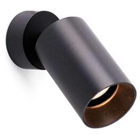 STAN Lámpara proyector negro