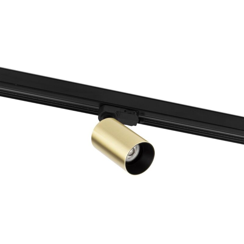 Stan led Projecteur sur carril or satiné 43757