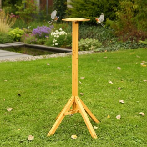 Stand Casette per uccelli in legno Casette per uccelli Casa di alimentazione per uccelli