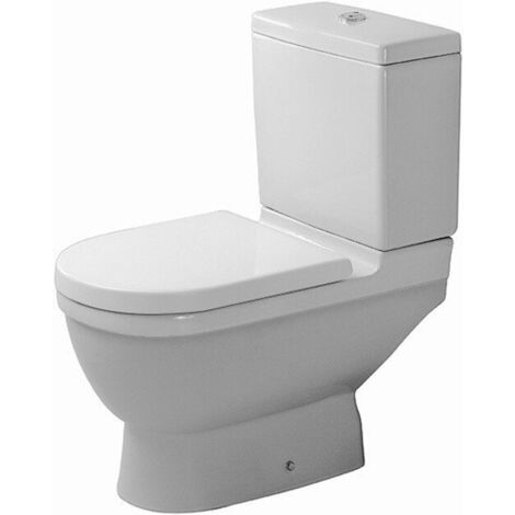 Stand Duravit WC Kombi Starck 3 65,5cm, sortie verticale, blanc,