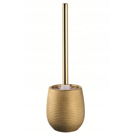 Stand-Toilettenbürste, gold