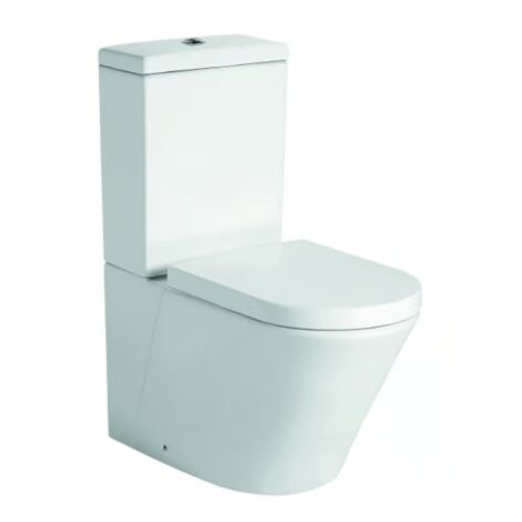 Stand-WC Bernstein CT1099 Wasseranschluss Oben Inkl. Soft-Close-Deckel