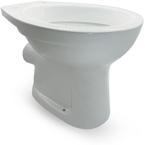 Grohe Bau Stand WC Tiefspüler Klo Toilette mit Baltic Sitz Deckel Set 