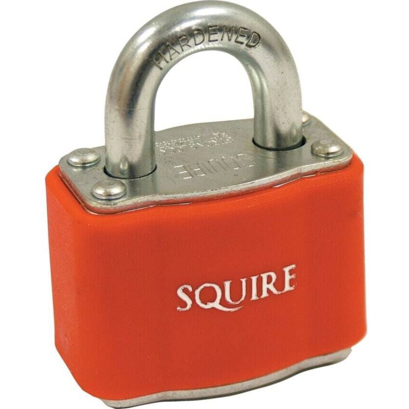 35 Stronglock Lock-off Padlock Red - Squire