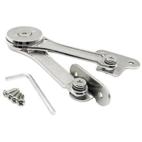 Standard Forte Hardware for Lift-Up and Drop-Down Doors, Stay Lift Systems, Force Reservoir for Lift-Up Door Systems, Hinge for Cabinet Furniture, Set of 2
