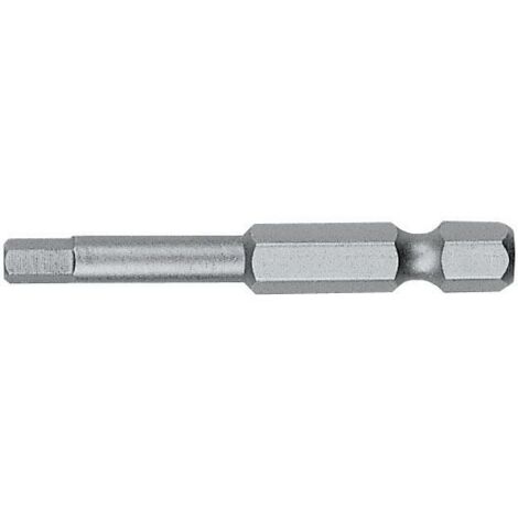 STANDARD Guide d’embout hexagonal 1/4" de long (8x50)  WITTE 27198