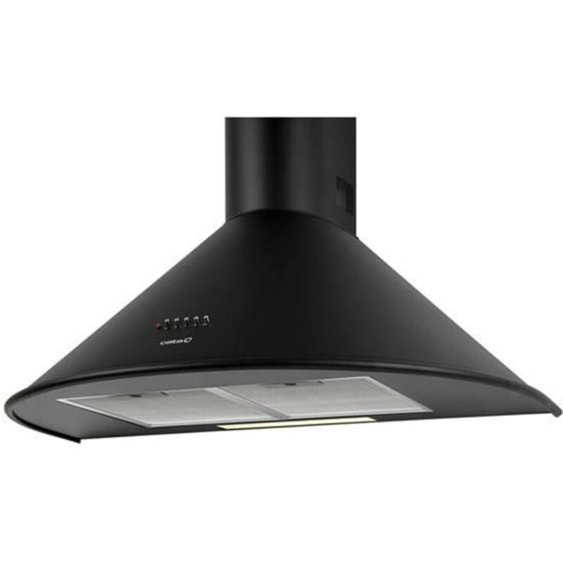Standard hood - CATA - Q600BK - 60 cm - 645 m3/h - 72 dB - Black