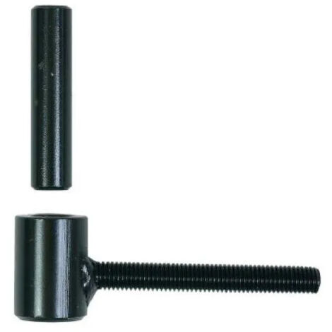 Standard-Ladenscharnier, Durchmesser 14mm, schwarz