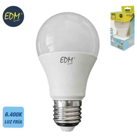 Standard-LED-Glühbirne E27 12 W 1154 lm 6400 K Kaltlicht ø6 x 11 cm EDM