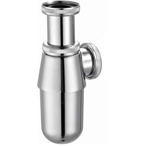 Standard-Metall-Waschtisch-Siphon mit Rohrleitung Ohne Rohrleitung