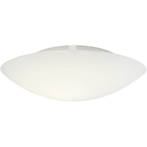 STANDARD plafonnier Métal-Verre Blanc E27 - Nordlux 25326001