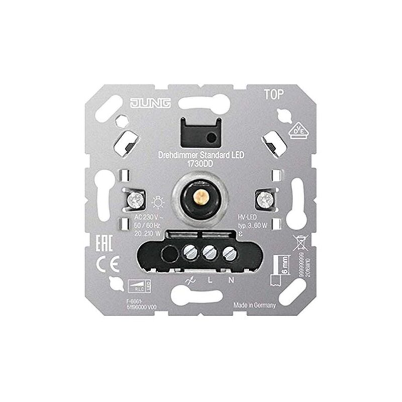 Jung - standard rotary dimmer led 1730DD