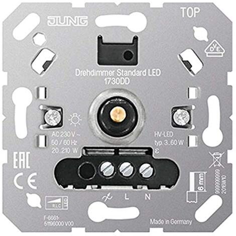 STANDARD ROTARY DIMMER LED JUNG 1730DD