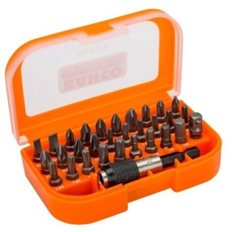 STANDARD SCREWDRIVER BITS - BAHCO
