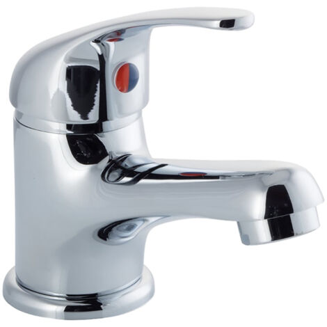 Standard Single Lever Mono Basin Mixer Tap - Chrome