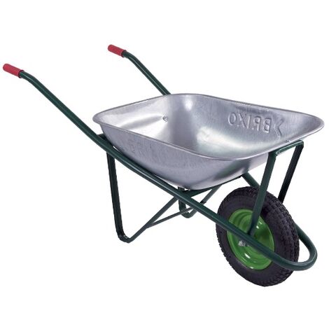 Standard -verzinkte Wagen mit Brixo -verzinktes Reifenrad