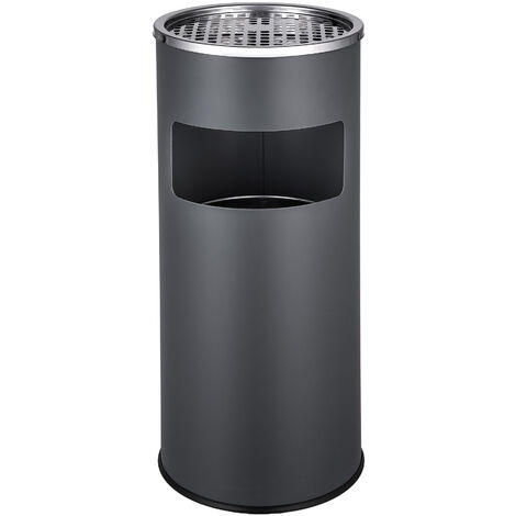 Standaschenbecher - Aschenbecher für draußen, Standascher, Mülleimer