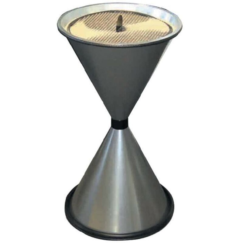 FP - Cendrier sur pied D405xH770 mm anthracite tôle d'acier