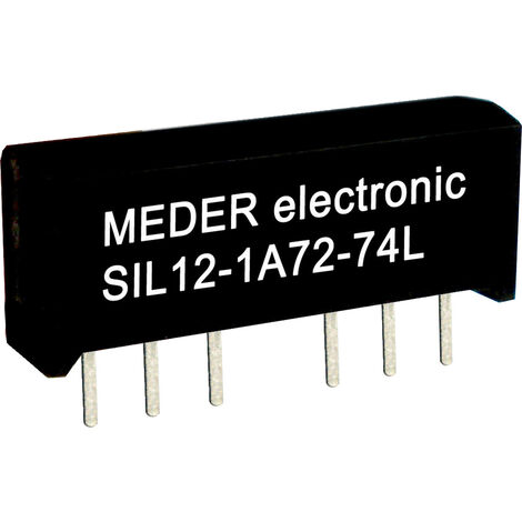 StandexMeder Electronics SIL24-1A72-71D Reed-Relais 1 Schließer 24 V/DC 0.5 A 10 W SIL-4