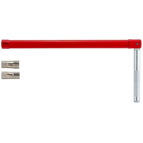 Standhahnmutternschlüssel SW13 mit Adaptern SW 10/11 mm - für Einhebel-Mischbatterien