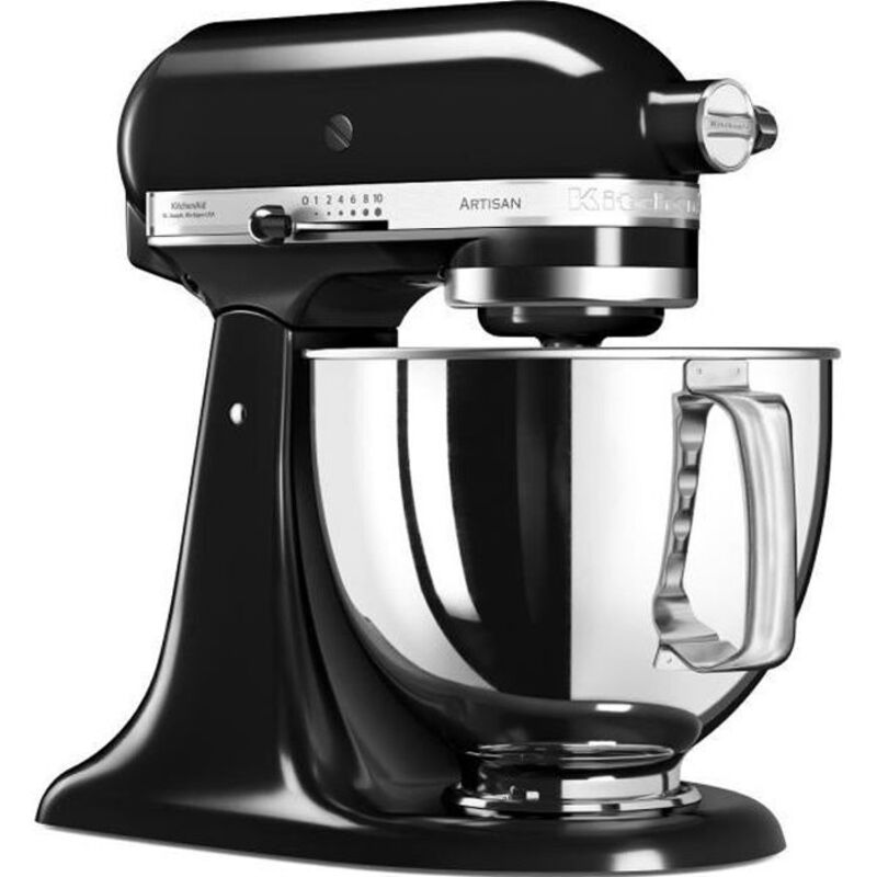 Robot pâtissier Kitchenaid ARTISAN NOIR ONYX 4,8L- 5KSM125EOB