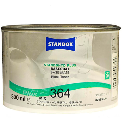 STANDOX MIX 364 BASE OPACA STANDOHYD BLACK TONER LT 0,5