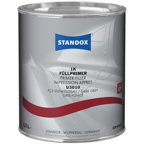 STANDOX U3010 FONDO 1K FILLER GRIGIO SCURO 3,5 LT