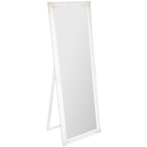 Standspiegel - Holz - weiß 62x172 cm