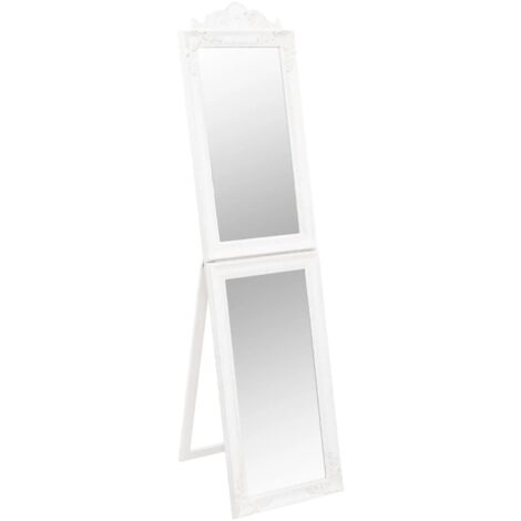 Standspiegel Weiß 40x160 cm vidaXL