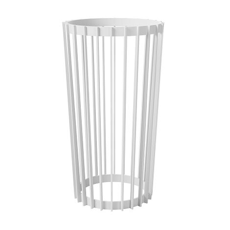 Standy 54H grand support à fleurs double face Blanc