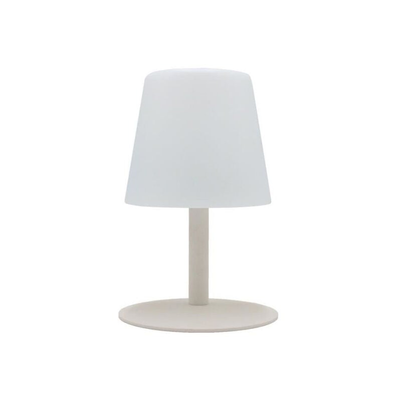 Lampe de table sans fil LED Standy Mini Cream - LUMISKY - Acier creme - Blanc chaud/blanc froid - Autonome 8h