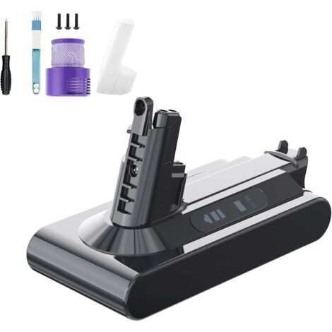 STANEW 25.2v 3900mAh Remplacement Batterie pour Dyson Aspirateurs V10 SV12, Batterie Li-ION Compatible avec Dyson Aspirateur, Cyclone, Animal, Absolute,Fluffy,Total Clean, avec Filtres