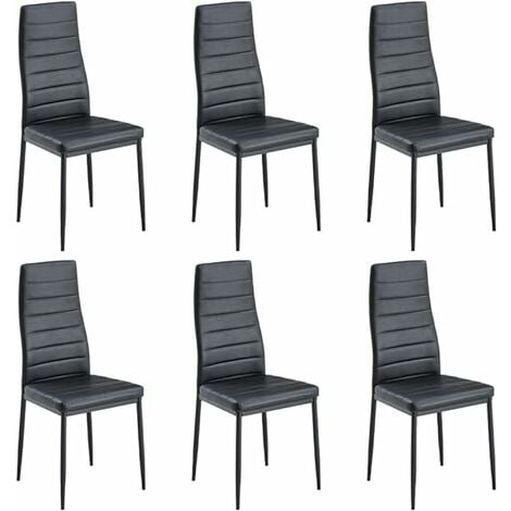 Lot de 2 chaises hombuy gris haute chaise cuisine dossier - Conforama