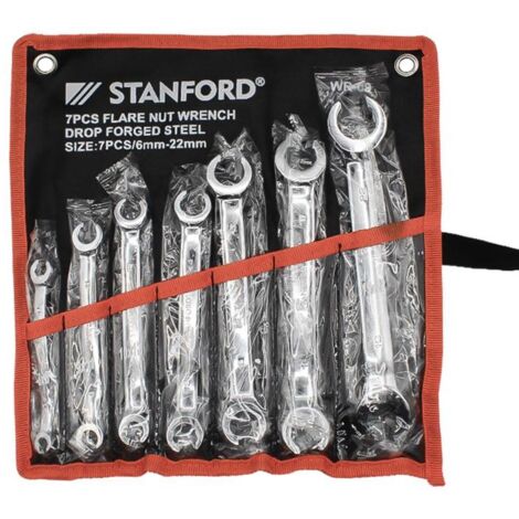 STANFORD llaves combinadas 7 pz juego , Juego de 7 llaves combinadas Stanford Juego de llaves combinadas de 7 piezas de alta calidad fabricadas en acero forjado que garantiza u