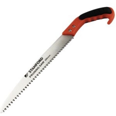 STANFORD serrucho podar d/japones 30 cm c/mango y funda , Serrucho de podar de 12 pulgadas, 300 mmHoja de acero reforzado cromadoDientes de alta calidad que impulsan el cor