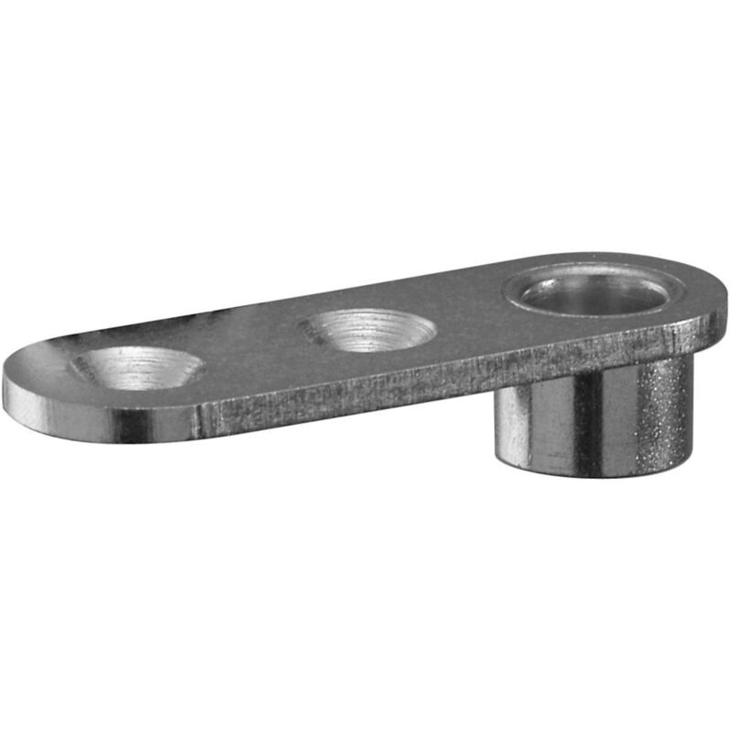 BMH - Stangenführungsplatte 1144 für Rundstange ø 10 mm, Stahl verzinkt